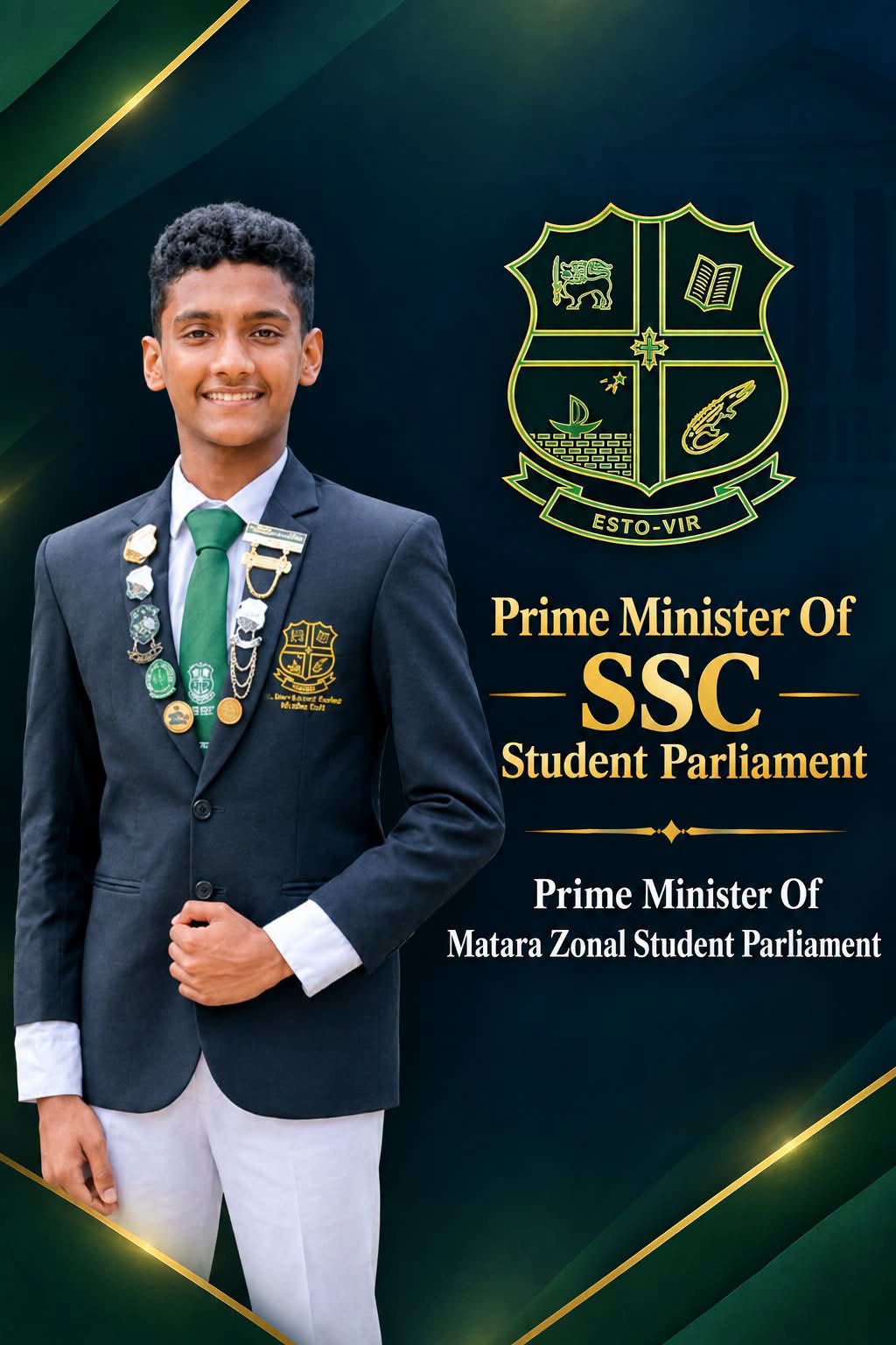 Qualification to represent the Southern Provincial Council Parliament  by Binara Nimsara